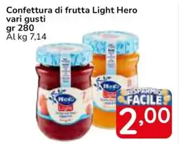 Famila Superstore Confettura di frutta Light Hero vari gusti offerta