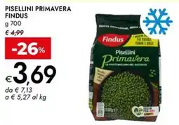 Bennet Pisellini primavera FINDUS offerta