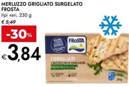 Bennet Merluzzo grigliato surgelato FROSTA offerta
