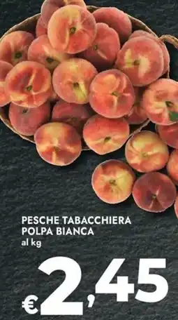 Bennet Pesche tabacchiera polpa bianca offerta