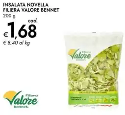 Bennet Insalata novella filiera VALORE BENNET offerta