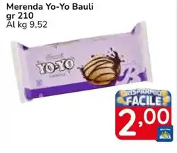 Famila Superstore Merenda Yo-Yo Bauli offerta