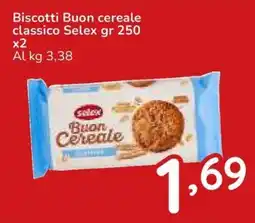 Famila Superstore Biscotti Buon cereale classico Selex offerta