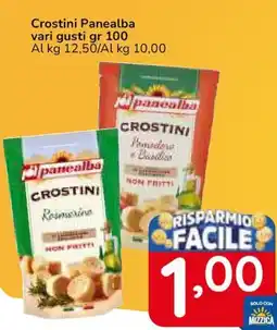 Famila Superstore Crostini Panealba vari gusti offerta