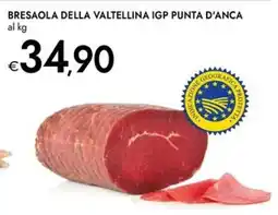 Bennet Bresaola della valtellina IGP punta d'anca offerta