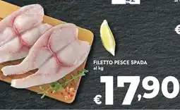 Bennet Filetto pesce spada offerta