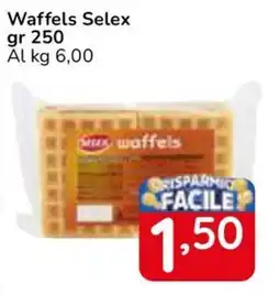Famila Superstore Waffels Selex offerta