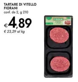 Bennet Tartare di vitello FIORANI offerta