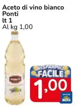 Famila Superstore Aceto di vino bianco Ponti offerta