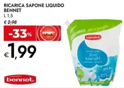 Bennet Ricarica sapone liquido BENNET offerta