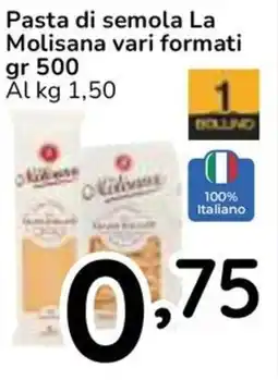 Famila Superstore Pasta di semola La Molisana vari formati offerta