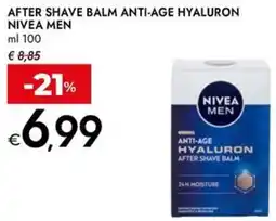 Bennet After shave balm anti-age hyaluron NIVEA MEN offerta
