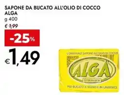Bennet Sapone da bucato all'olio di cocco ALGA offerta