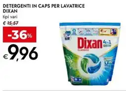 Bennet Detergenti in caps per lavatrice DIXAN offerta