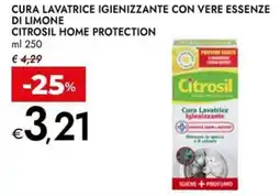 Bennet Cura lavatrice igienizzante con vere essenze di limone CITROSIL HOME PROTECTION offerta