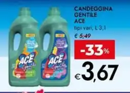Bennet Candeggina gentile ACE offerta