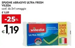 Bennet Spugne abrasive ultra fresh VILEDA offerta
