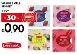 Bennet Veline 3 veli BENNET offerta