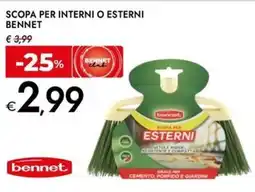 Bennet Scopa per interni o esterni BENNET offerta