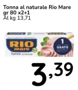 Famila Superstore Tonna al naturale Rio Mare offerta