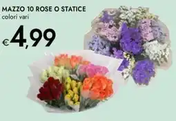 Bennet Mazzo 10 rose o statice offerta