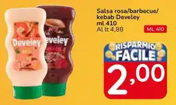 Famila Superstore Salsa rosa/barbecue/ kebab Develey offerta
