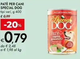 Bennet Patè per cani SPECIAL DOG offerta