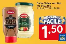 Famila Superstore Salse Selex vari tipi offerta