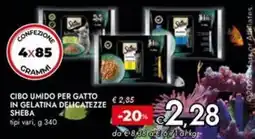 Bennet Cibo umido per gatto in gelatina delicatezze SHEBA offerta