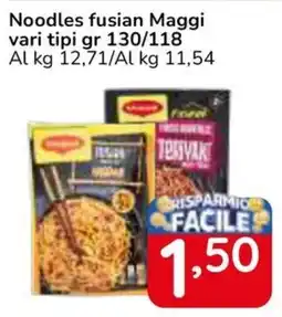 Famila Superstore Noodles fusian Maggi vari tipi offerta