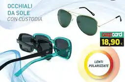 Coop Occhiali da sole con custodia offerta