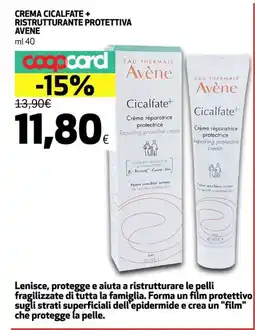 Coop Crema cicalfate + ristrutturante protettiva AVENE offerta