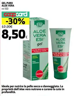 Coop ESI gel puro aloe vera offerta
