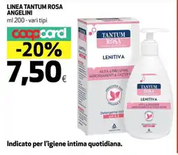 Coop Linea tantum rosa ANGELINI offerta