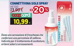 Coop Connettivina sole spray offerta