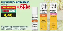 Coop Linea mistick antizanzare offerta