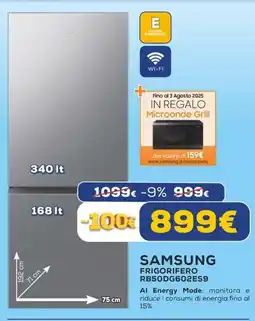 Euronics SAMSUNG FRIGORIFERO RB50DG602ES9 offerta