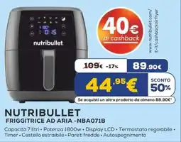 Euronics NUTRIBULLET FRIGGITRICE AD ARIA -NBA071B offerta