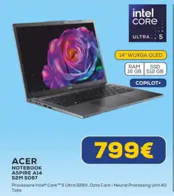 Euronics ACER NOTEBOOK ASPIRE A14 52M 5067 offerta