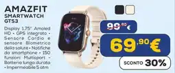 Euronics AMAZFIT SMARTWATCH GTS3 offerta