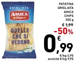 Spazio Conad Patatina grigliata AMICA CHIPS offerta