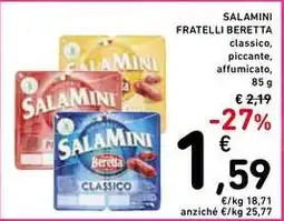 Spazio Conad Salamini FRATELLI BERETTA offerta