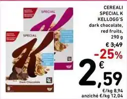 Spazio Conad Cereali special k kellogg's offerta