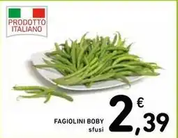 Spazio Conad Fagiolini boby offerta