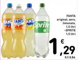 Spazio Conad FANTA o. Sprite offerta
