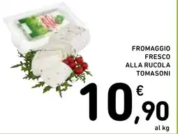 Spazio Conad Fromaggio fresco alla rucola tomasoni offerta