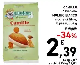 Spazio Conad Camille armonia MULINO BIANCO offerta