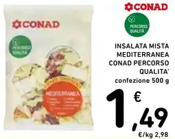 Spazio Conad Insalata mista mediterranea conad percorso qualita offerta