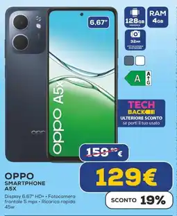 Euronics OPPO SMARTPHONE A5X offerta