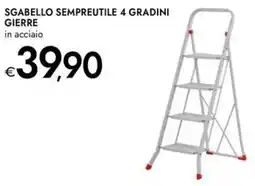 Bennet Sgabello sempreutile 4 gradini gierre offerta